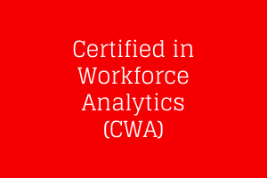 Certified in Workforce Analytics